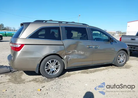 2012 Honda Odyssey Ex-L из США, поврежденный, VIN 5FNRL5H63CB071932